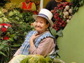 A woman at the Cuenca Market