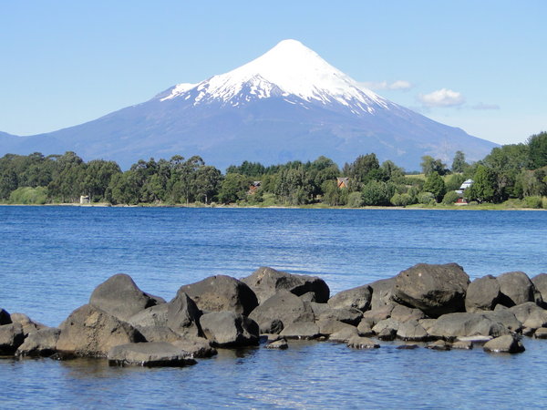 Volcan Osorno from the Lake