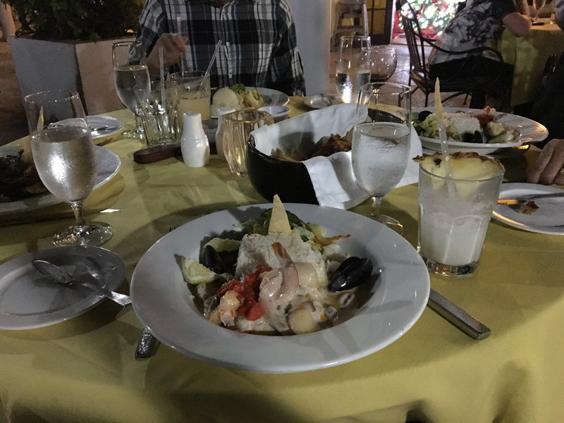 Seafood at Three Palms