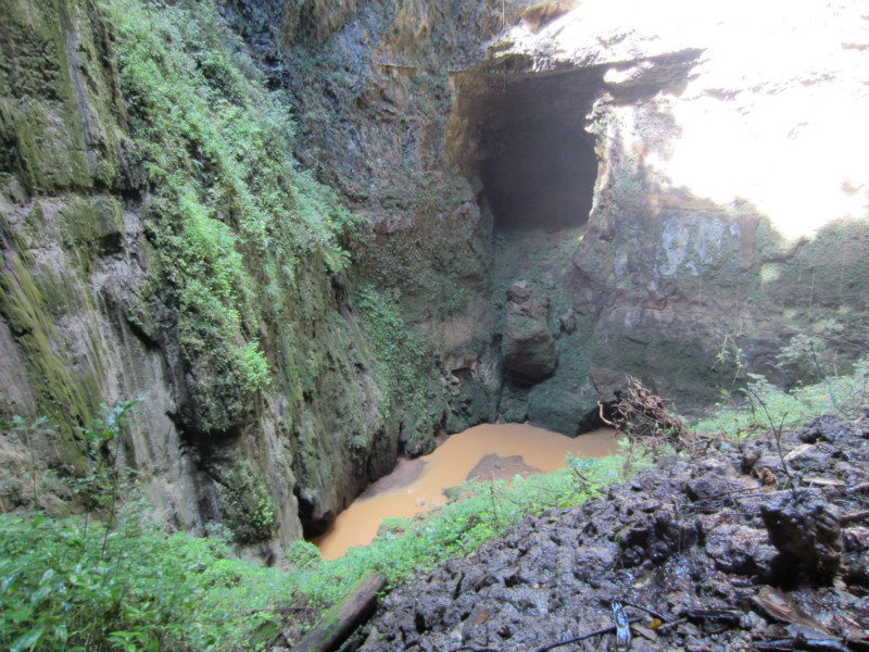 Hidden River in Rio Camuy Cave