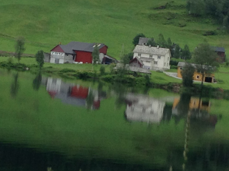 Still water reflection, Norway