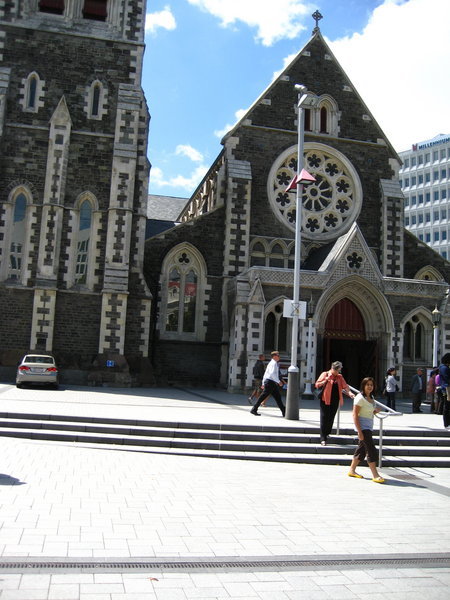 Cathedral in Cathedral Square