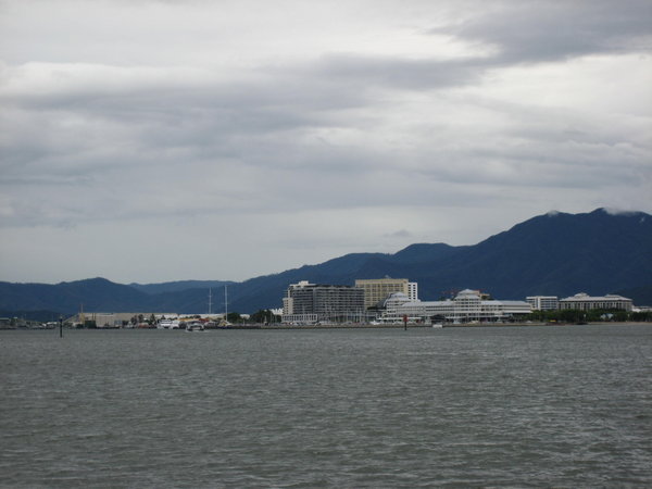 Cairns from the water