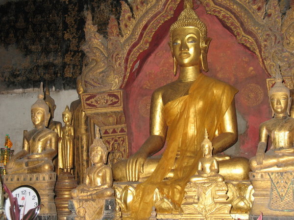 a golden Buddha shot... at 9.45 a.m.