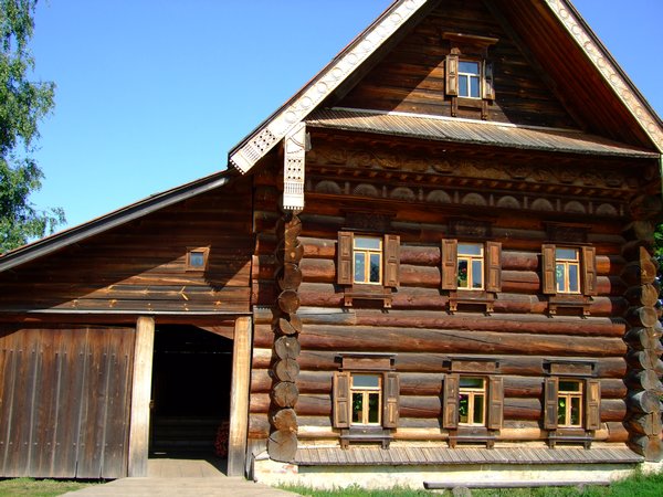 posher wooden house