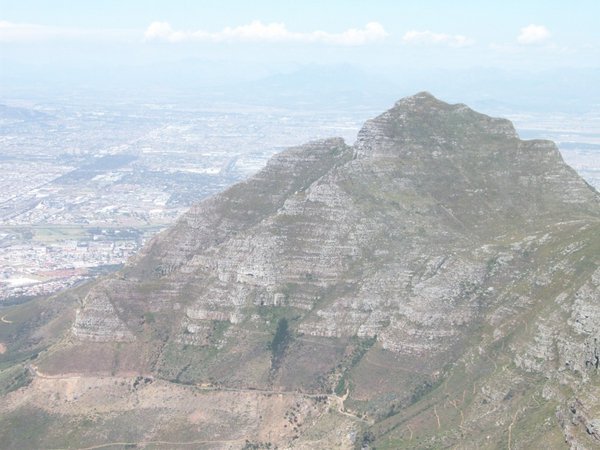 Neighouring Devil's Peak from the top