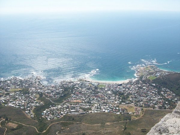 Camp's Bay from the top