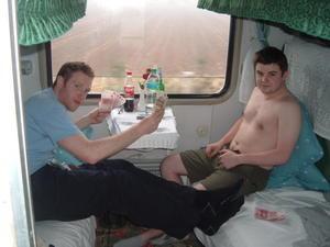 on the train to chengdu