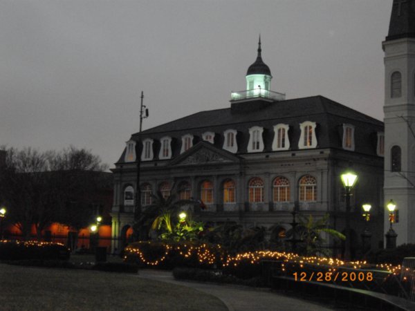 Jackson Square at Dusk