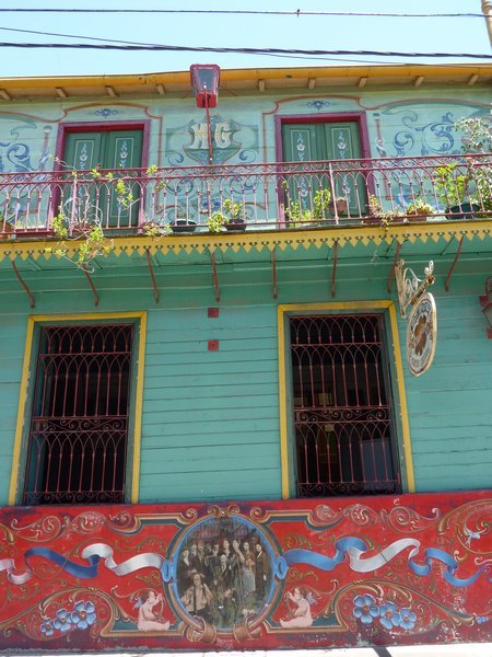 Painted house La Boca