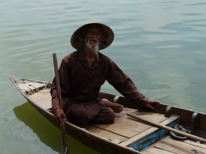On the river in Hoi An