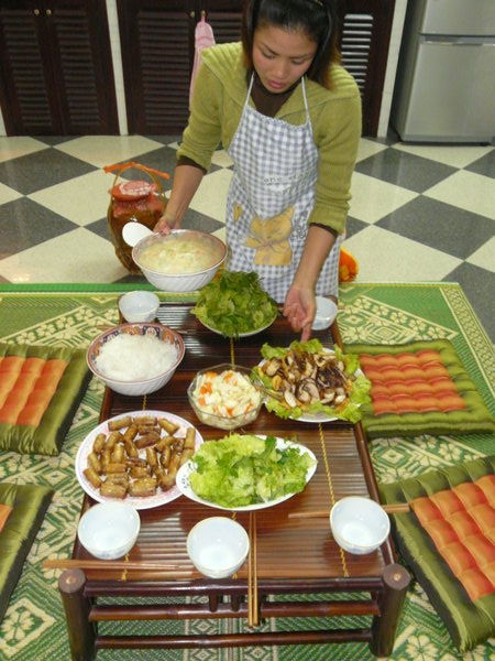 Van Ang's fabulous cooking