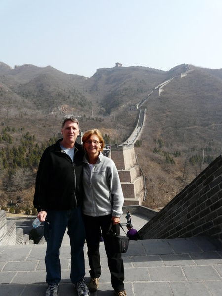 Flo & Larry on the Great Wall