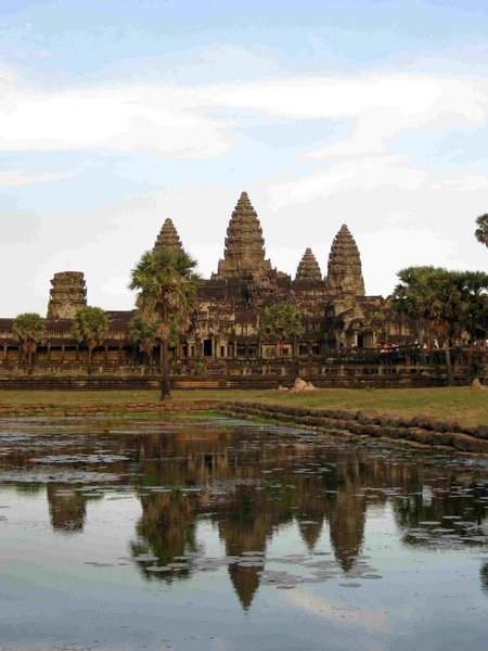 Angkor Wat with a Reflection