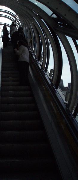 Pompidou Escalator