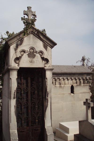 Graveyard tomb