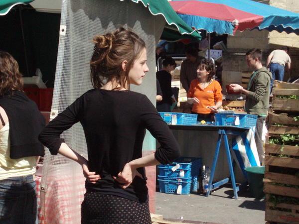 Girl at the Market