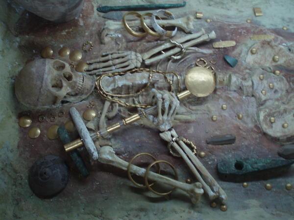 Skeleton in Varna Archeological Museum