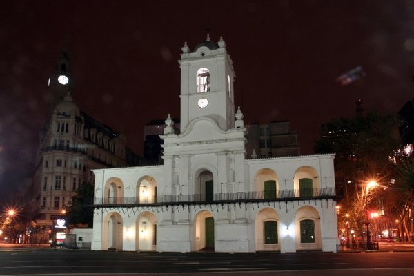 Church on Plaza de Mayo
