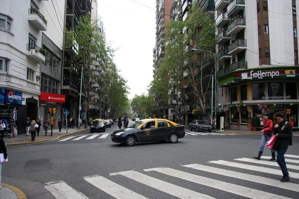 Typical Buenos Aires street 