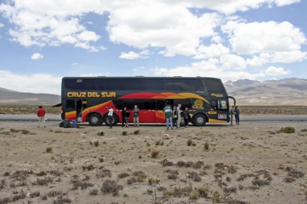The stranded bus