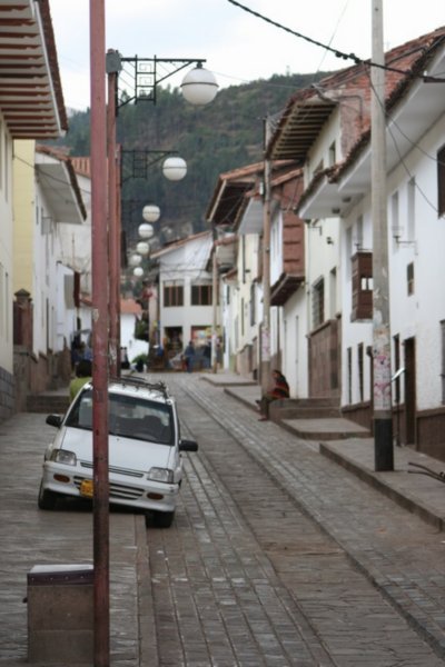 Typical Cuzco street
