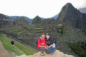 Us at Machu Picchu