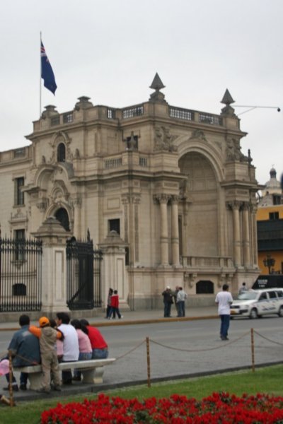 Palacio de Gobierno, Plaza de Armas