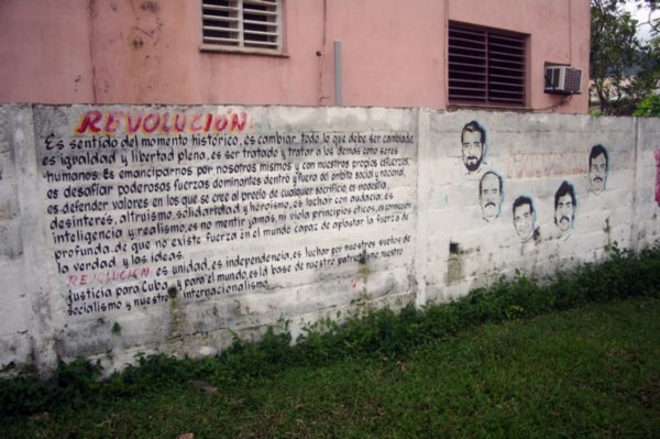Typical Cuban Mural