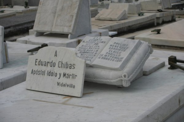 Tomb of Eduardo Chibas 