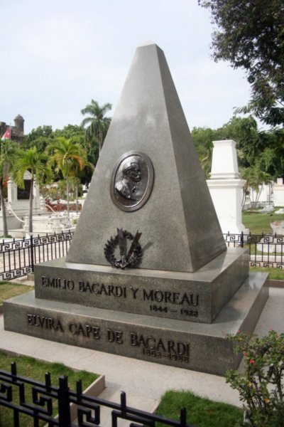 Tomb of Emelio Bacardi Moreau 