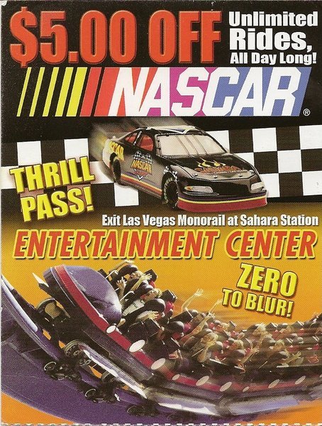 NASCAR Cafe Brochure