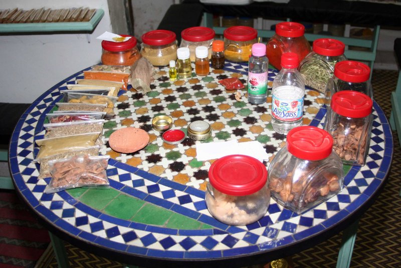 Spice shop in Tangier