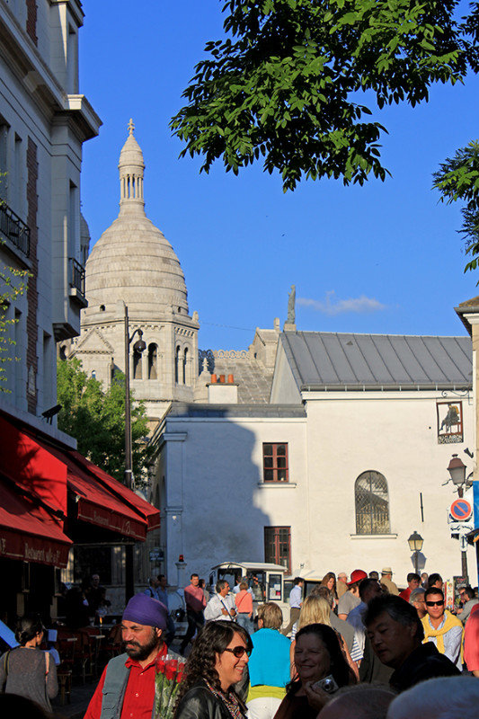 Paris - Sacre Coeur from Montmartre