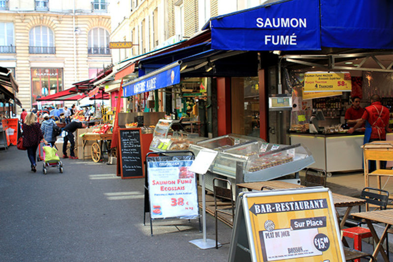 Paris - Rue Poncelot Market