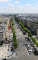 Paris - Champs Elysees From Arc de Triomphe
