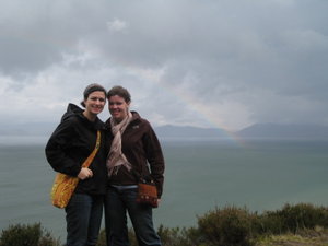 Ring of Kerry tour: Abby and Liz