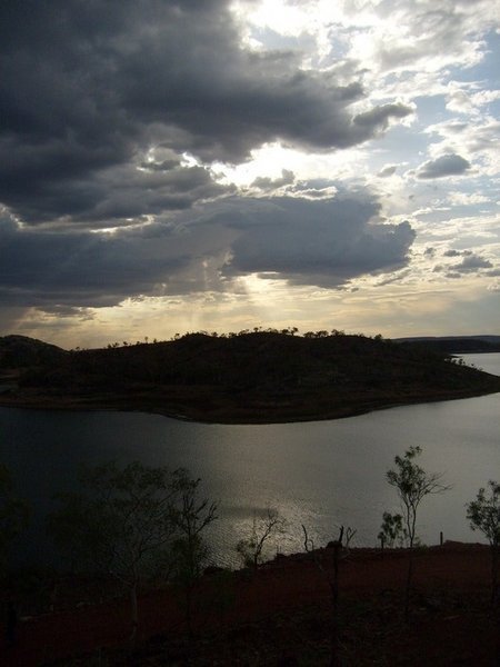 Lake Moondarra from the Lake Lookout