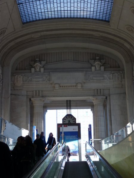another view from inside Stazione Centrale
