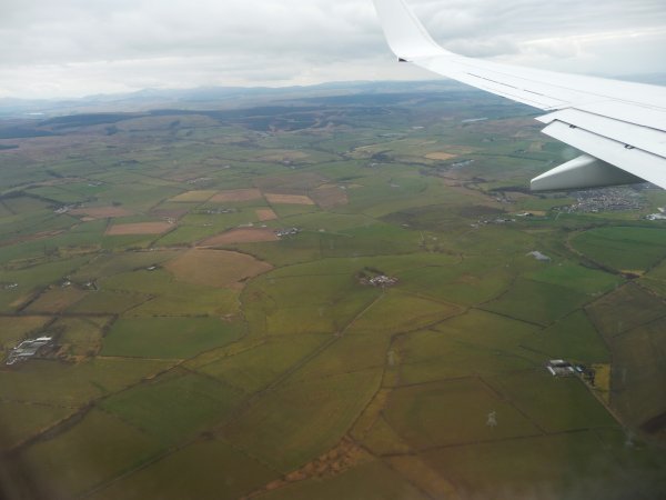 my first view of Scotland