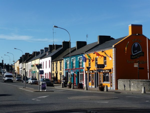 Main Street in Adare, Ireland
