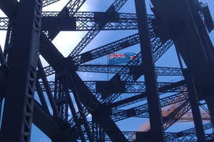 Crossing the bridge - Sydney