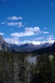 Million Dollar view from the Banff springs hotel