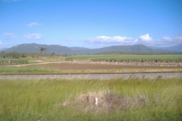 Driving to Airlie beach