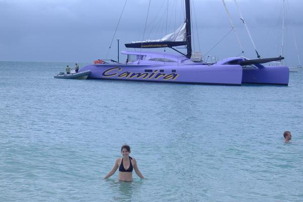 me and our boat