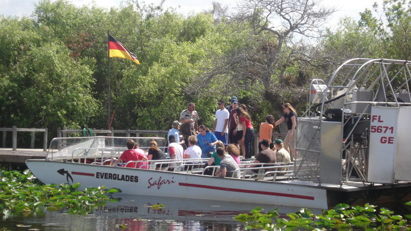 airboat i Everglades