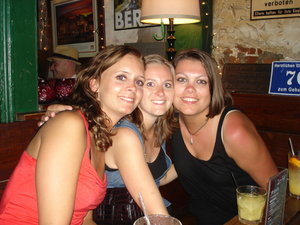 Lea, Katrine og jeg