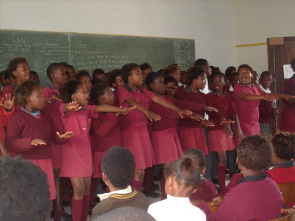 Xhosa school concert