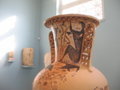 burial vessel depicting the myth of Odysseus and the Cyclops!