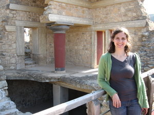 me at Knossos